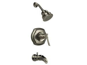 Pegasus 873W-9004 Bamboo WaterSense 1-Handle Tub and Shower Faucet in Brushed Nickel Pegasus 873W-9004 Bamboo WaterSense 1-Handle Tub and Shower Faucet in Brushed Nickel