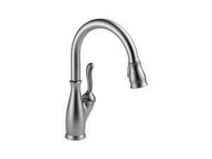 Delta 9178-AR-DST Leland Single-Handle Pull-Down Sprayer Kitchen Faucet Featuring MagnaTite Docking, Arctic Stainless Delta 9178-AR-DST Leland Single-Handle Pull-Down Sprayer Kitchen Faucet Featuring MagnaTite Docking, Arctic Stainless