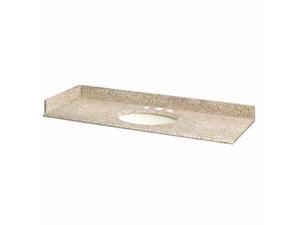 Pegasus PE08261 Beige Granite Vanity Top 61" x 22" Biscuit Bowl Pegasus PE08261 Beige Granite Vanity Top 61" x 22" Biscuit Bowl