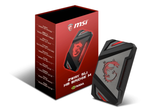 MSI GAMING 2 WAY SLI HB BRIDGE *M* (SUPPORT GTX1070 & GTX1080 ONLY) MSI GAMING 2 WAY SLI HB BRIDGE *M* (SUPPORT GTX1070 & GTX1080 ONLY)
