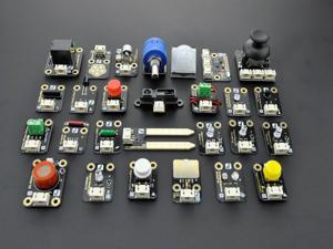 27-piece Sensor Set, Supports Arduino, Raspberry Pi, Edison, & Galileo 27-piece Sensor Set, Supports Arduino, Raspberry Pi, Edison, & Galileo
