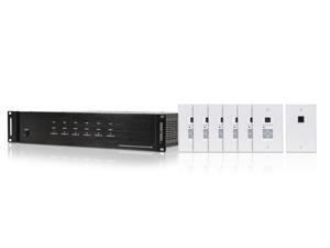 6 Zone Home Audio Multizone Controller and Amplifier Kit - NO LOGO 6 Zone Home Audio Multizone Controller and Amplifier Kit - NO LOGO