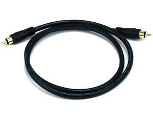 3ft Coaxial Audio/Video RCA Cable M/M RG59U 75ohm (for S/PDIF, Digital Coax, Subwoofer & Composite Video) 3ft Coaxial Audio/Video RCA Cable M/M RG59U 75ohm (for S/PDIF, Digital Coax, Subwoofer & Composite Video)