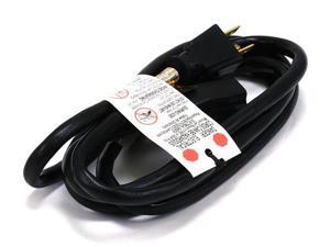 6ft 16AWG Power Extension Cord Cable - SJT 16/3C NEMA 5-15P TO NEMA 5-15R (13A/125V) AP301+SP506 - Black 6ft 16AWG Power Extension Cord Cable - SJT 16/3C NEMA 5-15P TO NEMA 5-15R (13A/125V) AP301+SP506 - Black