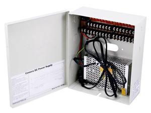 16 Channel CCTV Camera Power Supply - 12VDC - 10Amps 16 Channel CCTV Camera Power Supply - 12VDC - 10Amps