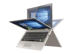 Toshiba Satellite Radius 11.6" Touch-Screen Laptop (Intel Pentium N3700 processor, 4GB Memory, 500GB Hard Drive, Windows 10, Satin Gold) Toshiba Satellite Radius 11.6" Touch-Screen Laptop (Intel Pentium N3700 processor, 4GB Memory, 500GB Hard Drive, Windows 10, Satin Gold)