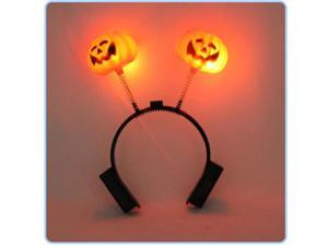 Halloween pumpkin emitting headdress Halloween party supplies flash toys luminous flash toys pumpkin lamp headband Halloween pumpkin emitting headdress Halloween party supplies flash toys luminous flash toys pumpkin lamp headband