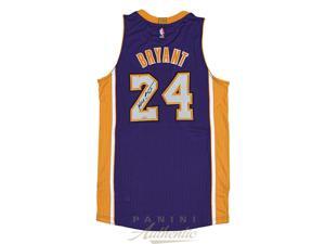 KOBE BRYANT Signed Purple 2014 Authentic Lakers Jersey PANINI. KOBE BRYANT Signed Purple 2014 Authentic Lakers Jersey PANINI.