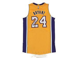 KOBE BRYANT Signed 2014 Adidas Gold Authentic Lakers Jersey PANINI. KOBE BRYANT Signed 2014 Adidas Gold Authentic Lakers Jersey PANINI.