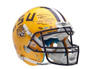 SHAQUILLE O’NEAL Signed Yellow LSU Authentic Helmet LE of 33 UDA. SHAQUILLE O’NEAL Signed Yellow LSU Authentic Helmet LE of 33 UDA.