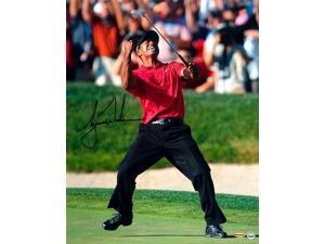 TIGER WOODS Signed 2008 US Open "Celebration" Photo 16x20 UDA TIGER WOODS Signed 2008 US Open "Celebration" Photo 16x20 UDA