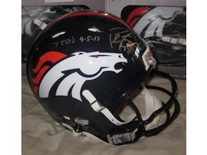 PEYTON MANNING Signed Inscribed Revolution Speed Helmet STEINER LE 118 PEYTON MANNING Signed Inscribed Revolution Speed Helmet STEINER LE 118