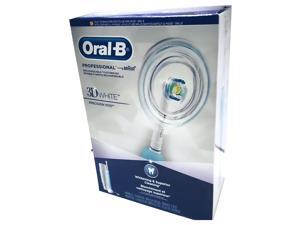 Oral B 3D White Professional Rechargeable Toothbrush Precision 1000 Kit with 4 Pro White Heads + Travelling Case (Made In Germany) Oral B 3D White Professional Rechargeable Toothbrush Precision 1000 Kit with 4 Pro White Heads + Travelling Case (Made In Germany)