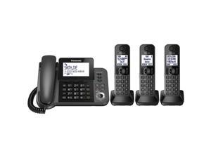 Panasonic KX-TG133C 6.0 DECT Corded and 3-Cordless Handset Phone System Panasonic KX-TG133C 6.0 DECT Corded and 3-Cordless Handset Phone System