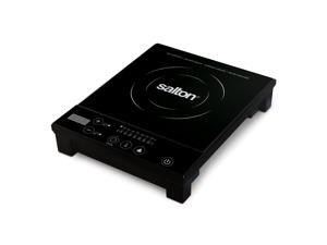 Salton 1293 Portable Induction Cooker with Pot, Black Salton 1293 Portable Induction Cooker with Pot, Black