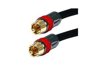 Monoprice 12ft High-quality Coaxial Audio/Video RCA CL2 Rated Cable - RG6/U 75ohm (for S/PDIF, Digital Coax, Subwoofer, and Compos Monoprice 12ft High-quality Coaxial Audio/Video RCA CL2 Rated Cable - RG6/U 75ohm (for S/PDIF, Digital Coax, Subwoofer, and Compos