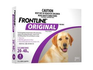 Frontline Original 4 Pack Large Dog Frontline Original 4 Pack Large Dog