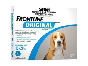 Frontline Original 4 Pack Medium Dog Frontline Original 4 Pack Medium Dog