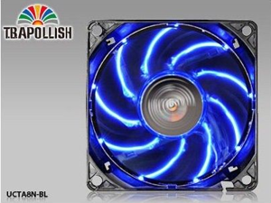 EnerMax UCTA8N-BL TB Apollish 80 mm Twister Bearing with Focus Blades EnerMax UCTA8N-BL TB Apollish 80 mm Twister Bearing with Focus Blades