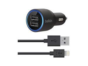 Belkin F8J071bt04-BLK Dual USB Car Charger Black (F8J071bt04-BLK) Belkin F8J071bt04-BLK Dual USB Car Charger Black (F8J071bt04-BLK)