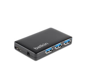 Belkin Super Speed USB 3.0 4-Port Hub, Compatible with USB 2.0 (F4U081) Belkin Super Speed USB 3.0 4-Port Hub, Compatible with USB 2.0 (F4U081)