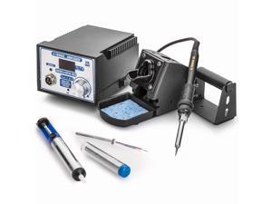 X-Tronic Model #4010-XR3 60 Watt Digital Display Soldering Station - C/F - ESD Safe - PID Technology - Deluxe Iron Stand w/Solder Holder, Tube of SN60/PB40 Solder, Solder Sucker Pen & Extra Element X-Tronic Model #4010-XR3 60 Watt Digital Display Soldering Station - C/F - ESD Safe - PID Technology - Deluxe Iron Stand w/Solder Holder, Tube of SN60/PB40 Solder, Solder Sucker Pen & Extra Element