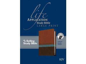 Life Application Study Bible: King James Version, Brown/Tan/Heather Blue, Leatherlike Life Application Study Bible: King James Version, Brown/Tan/Heather Blue, Leatherlike