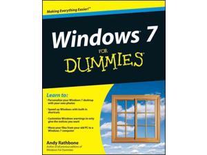 Windows 7 for Dummies For Dummies Rathbone, Andy Windows 7 for Dummies For Dummies Rathbone, Andy