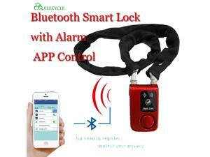 Bluetooth Smart Lock with Alarm Bicycle Smart Lock Bicycle/Motorcycle Keyless Lock APP Control Bluetooth Smart Lock with Alarm Bicycle Smart Lock Bicycle/Motorcycle Keyless Lock APP Control