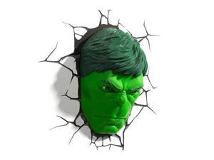 Marvel 3D Wall Nightlight - Hulk Face Marvel 3D Wall Nightlight - Hulk Face