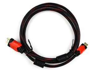 THG W-AJ3C013HDMI01BK 1.4 High-Speed A to C Type HDMI to Mini-HDMI Cable w/Nylon Net - 6Feet THG W-AJ3C013HDMI01BK 1.4 High-Speed A to C Type HDMI to Mini-HDMI Cable w/Nylon Net - 6Feet