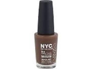 NYC In a New York Color Minute Nail Polish, Quick Dry, Brownstone 207 - 0.33 fl oz (5 Packs) NYC In a New York Color Minute Nail Polish, Quick Dry, Brownstone 207 - 0.33 fl oz (5 Packs)