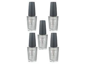 NYC In A New York Color Minute Nail Polish #292 Tribeca Silver (5 Packs) NYC In A New York Color Minute Nail Polish #292 Tribeca Silver (5 Packs)