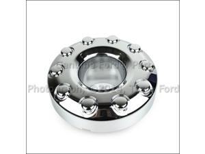 OEM Chrome Front Wheel Cover Center Cap 2005-2014 Ford F450 F550 4Wd 10 Lug OEM Chrome Front Wheel Cover Center Cap 2005-2014 Ford F450 F550 4Wd 10 Lug