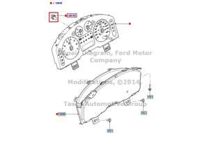 OEM Instrument Panel Clear Light Bulb & Socket Ford Mercury #5F9Z-13B765-AA OEM Instrument Panel Clear Light Bulb & Socket Ford Mercury #5F9Z-13B765-AA