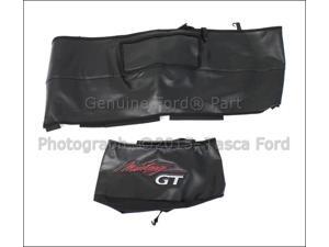 OEM Black Mustang Gt Logo Front End Bra 2010-2012 Ford Mustang Gt OEM Black Mustang Gt Logo Front End Bra 2010-2012 Ford Mustang Gt