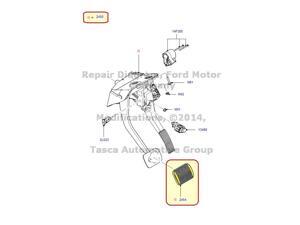 OEM Brake Pedal Pad Ford Lincoln Mercury Vehicles #5F9Z 2457-AA OEM Brake Pedal Pad Ford Lincoln Mercury Vehicles #5F9Z 2457-AA