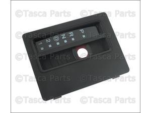 OEM Automatic Transmission Gear Shift Indicator Bezel 1997-2006 Jeep Wrangler OEM Automatic Transmission Gear Shift Indicator Bezel 1997-2006 Jeep Wrangler
