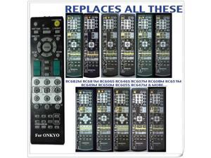 Replacement for Onkyo A/v Receiver Remote Control Rc-682m HTR330 HTR340 HTR340S HTR530 HTR540 HTR550 HTR550S HTR557 HTR940 HTS3100 HTS3100S HTS530 HTS590 Replacement for Onkyo A/v Receiver Remote Control Rc-682m HTR330 HTR340 HTR340S HTR530 HTR540 HTR550 HTR550S HTR557 HTR940 HTS3100 HTS3100S HTS530 HTS590