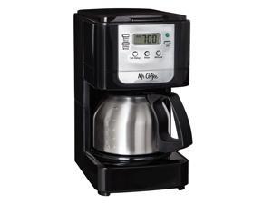 Mr. Coffee® Advanced Brew 5-Cup Programmable Coffee Maker with Stainless Steel Carafe Black/Chrome, JWX9-RB Mr. Coffee® Advanced Brew 5-Cup Programmable Coffee Maker with Stainless Steel Carafe Black/Chrome, JWX9-RB