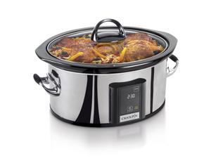 Crock-Pot 6.5-Quart Programmable Slow Cooker, Stainless Steel Crock-Pot 6.5-Quart Programmable Slow Cooker, Stainless Steel