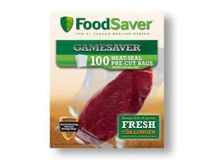 FoodSaver® GameSaver® 8"x11" Quart Vacuum-Seal Bags, 100 Ct FoodSaver® GameSaver® 8"x11" Quart Vacuum-Seal Bags, 100 Ct