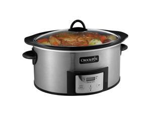 Crock-Pot® 6-Quart Slow Cooker with Stovetop-Safe Cooking Pot SCCPVI600-S Crock-Pot® 6-Quart Slow Cooker with Stovetop-Safe Cooking Pot SCCPVI600-S