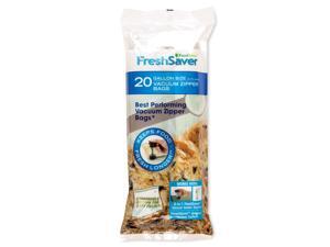 FoodSaver® Vacuum Zipper Gallon Bags, 20 Count FSFRBZ0336-000R FoodSaver® Vacuum Zipper Gallon Bags, 20 Count FSFRBZ0336-000R