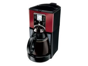 Mr. Coffee® Performance Brew 12-Cup Programmable Coffee Maker, Red/Brushed Chrome,FTX49-NP Mr. Coffee® Performance Brew 12-Cup Programmable Coffee Maker, Red/Brushed Chrome,FTX49-NP