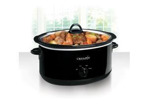 Crock-Pot® 8-Quart Manual Slow Cooker, Black SCV800-B Crock-Pot® 8-Quart Manual Slow Cooker, Black SCV800-B