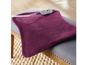 Sunbeam® XpressHeat™ XL Hourglass-Shaped Heating Pad, Eggplant 000829-402-035 Sunbeam® XpressHeat™ XL Hourglass-Shaped Heating Pad, Eggplant 000829-402-035
