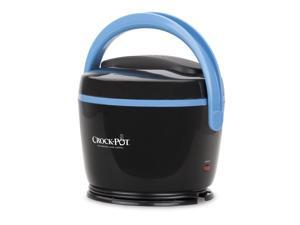 Crock-Pot® Lunch Crock® Food Warmer, Black & Sky Blue SCCPLC200-BK Crock-Pot® Lunch Crock® Food Warmer, Black & Sky Blue SCCPLC200-BK