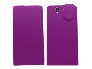 Samrick Specially Designed Leather Flip Case for Sony Xperia Z/C6602/C6603/Xperia Z LTE - Purple Samrick Specially Designed Leather Flip Case for Sony Xperia Z/C6602/C6603/Xperia Z LTE - Purple