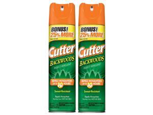 Cutter HG-96281 Backwoods Aerosol Insect Repellent, 7.5-Ounce 2 Pack Cutter HG-96281 Backwoods Aerosol Insect Repellent, 7.5-Ounce 2 Pack